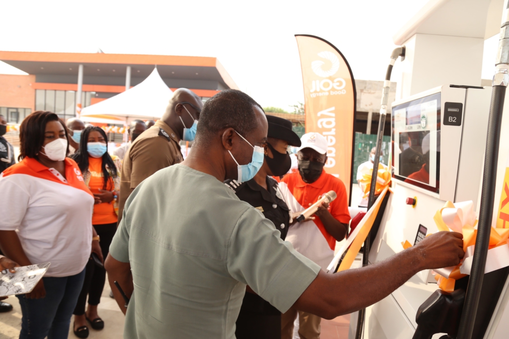 GOIL opens refurbished Kwabenya roundabout service station