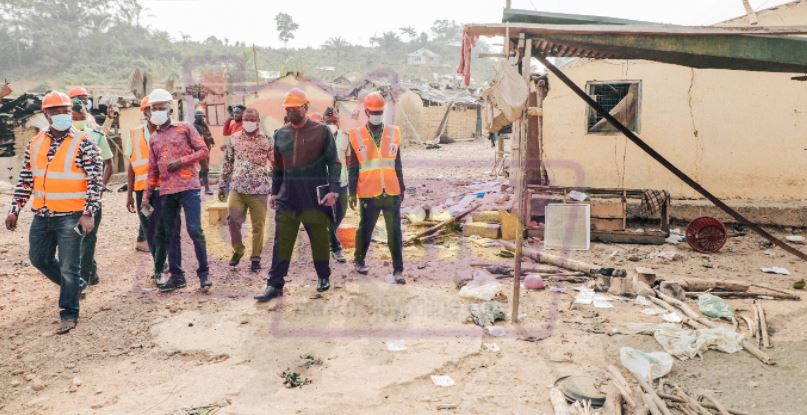 Ghana Gas supports victims of Apeatse explosion with ¢2 million