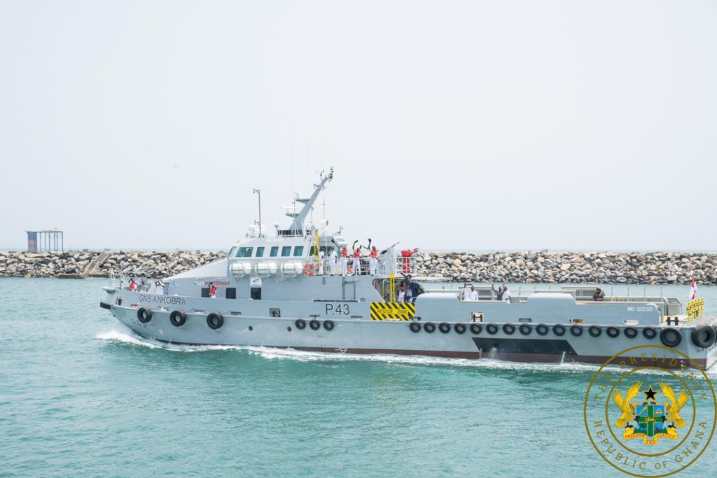 Akufo-Addo commissions 4 ships for Navy