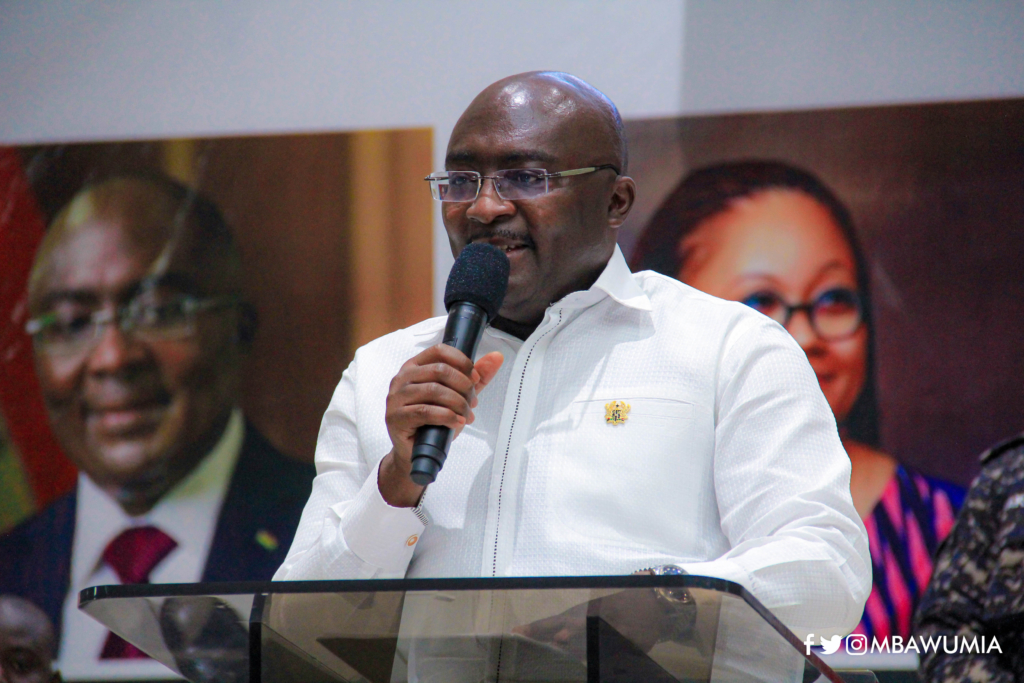 Stay focused, have a mindset of possibilities – Bawumia to Ghanaian Youth