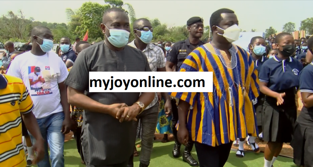 Government has made adequate funding available for 21st century model JHS project - Rev Ntim Fordjuor Dr. John Kumah & Rev. Dr. John Ntim Fordjuor www.myjoyonline.com