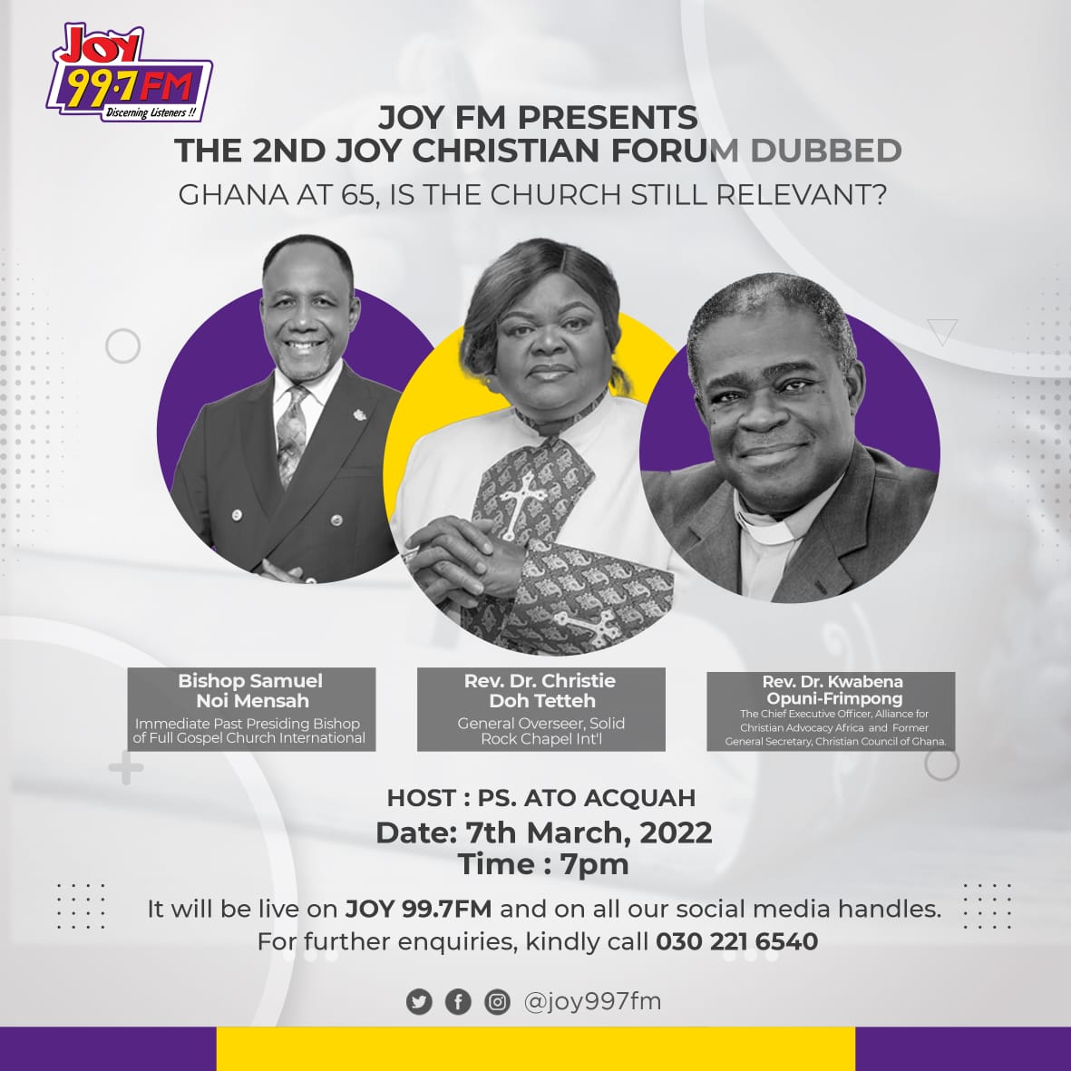 Joy FM to hold forum on March 7 to mark 65th Independence celebration ...