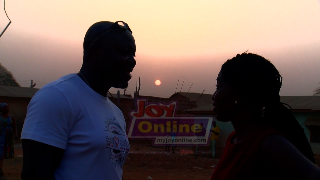 Down but not out - Inspirational story of a 16-year-old physically-challenged aspiring to be a footballer Mr & Mrs Osei Yeboah www.myjoyonline.com
