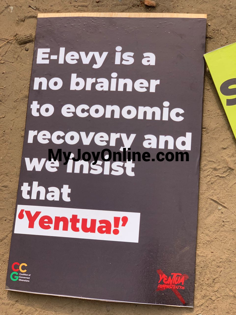 Photos: NDC Youth Wing, others protest against passage of E-levy