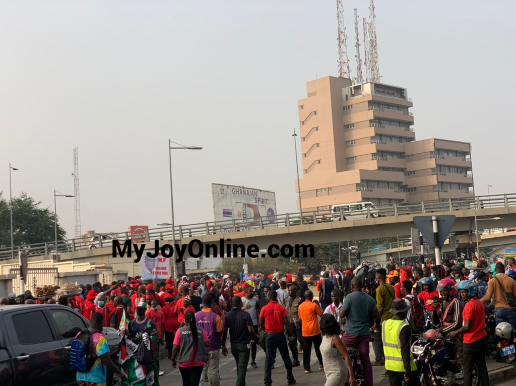 Photos: NDC Youth Wing, others protest against passage of E-levy