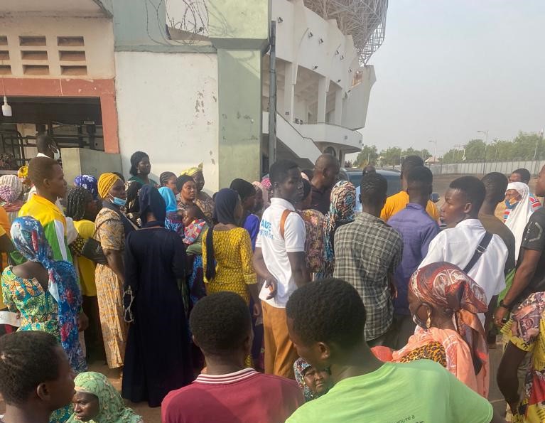 Minority Leader fumes at huge number of people queuing for Ghana card in Tamale