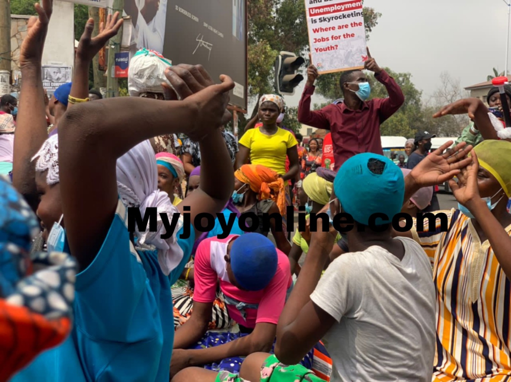 Photos: NDC Youth Wing, others protest against passage of E-levy