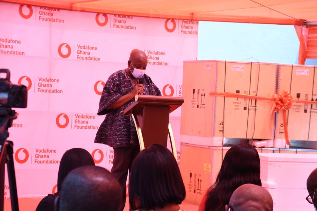 Health Minister applauds Vodafone Ghana Foundation in fight against Covid-19