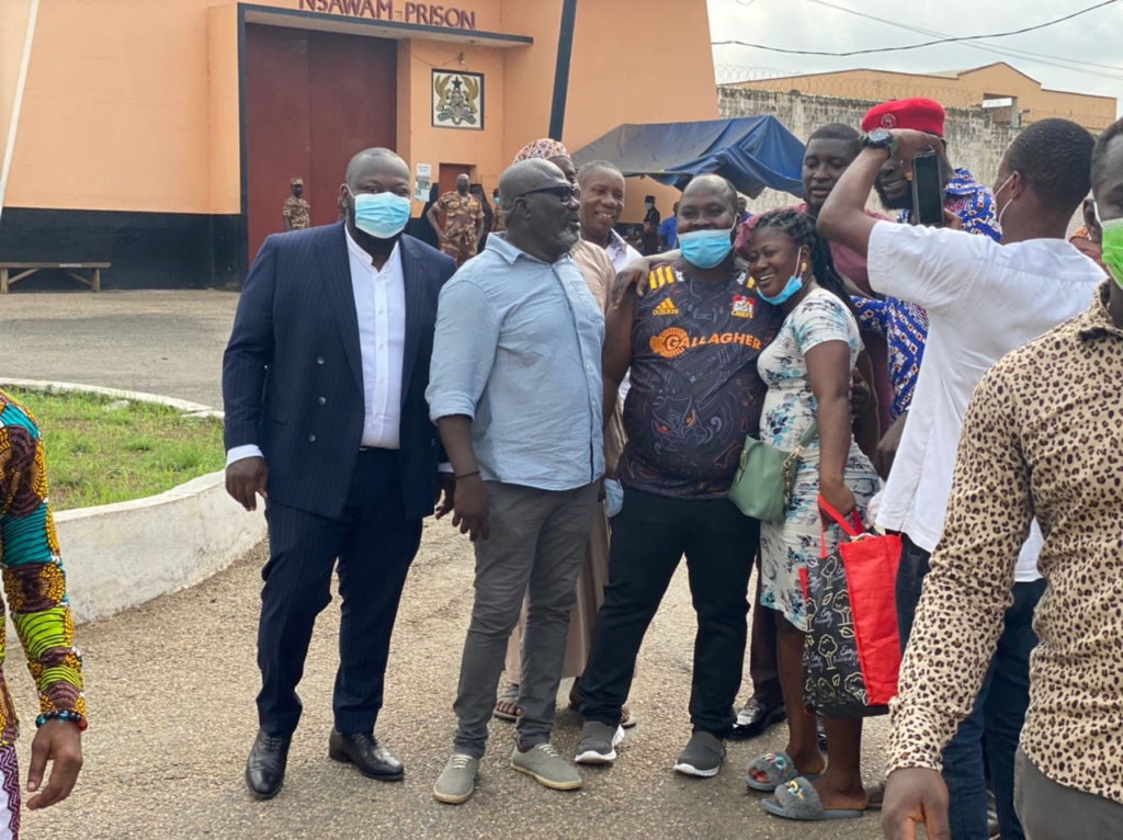Power FM's Oheneba Boamah is now a free man Power FM's Oheneba Boamah is now a free man