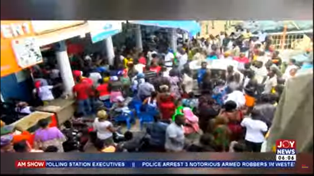 Chaos in Manhyia North over distribution of NPP polling station executive forms Chaos in Manhyia North over distribution of NPP polling station executive forms