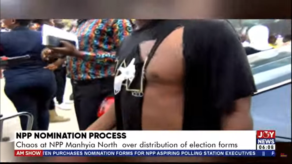 Chaos in Manhyia North over distribution of NPP polling station executive forms Chaos in Manhyia North over distribution of NPP polling station executive forms