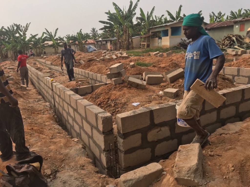 The Classroom Project: Breman Basic School pupils express excitement over construction of new classroom block