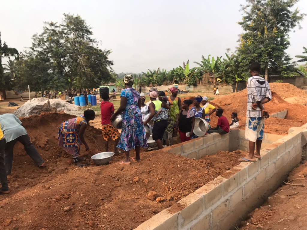 The Classroom Project: Breman Basic School pupils express excitement over construction of new classroom block