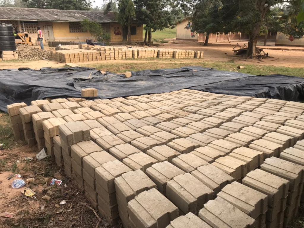 The Classroom Project: Breman Basic School pupils express excitement over construction of new classroom block