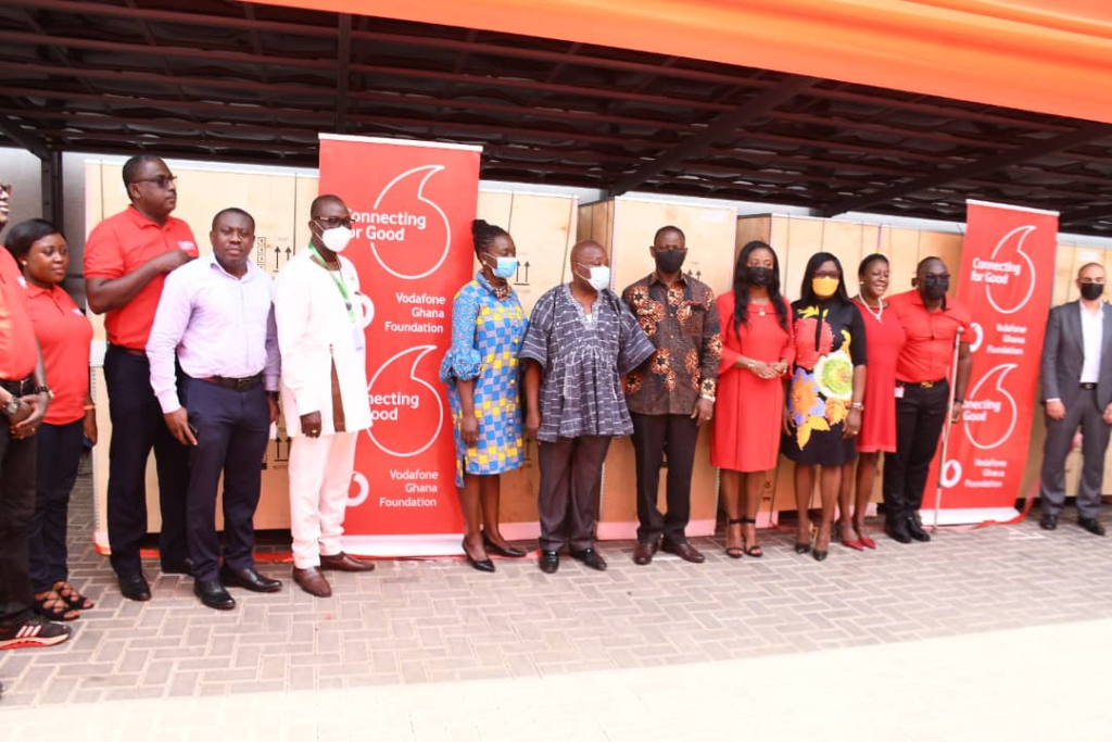 Vodafone Foundation supports government with Covid-19 storage equipment worth $1m