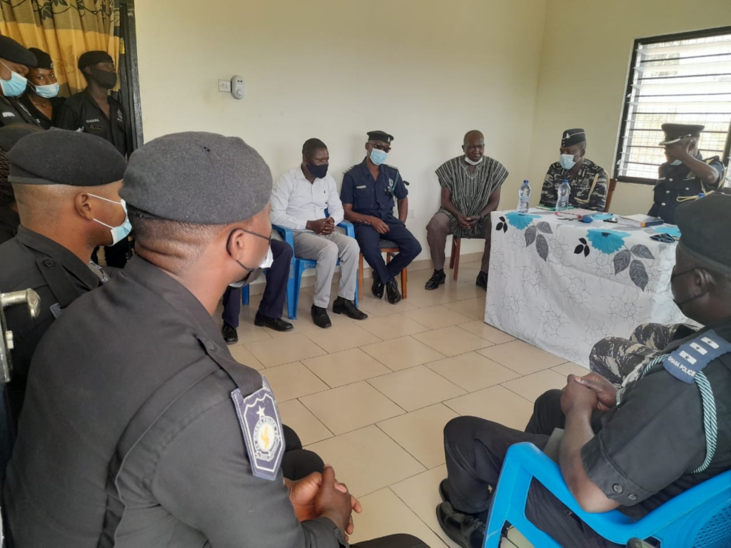 Volta Regional Police Commander admonishes personnel to be on high alert around checkpoints