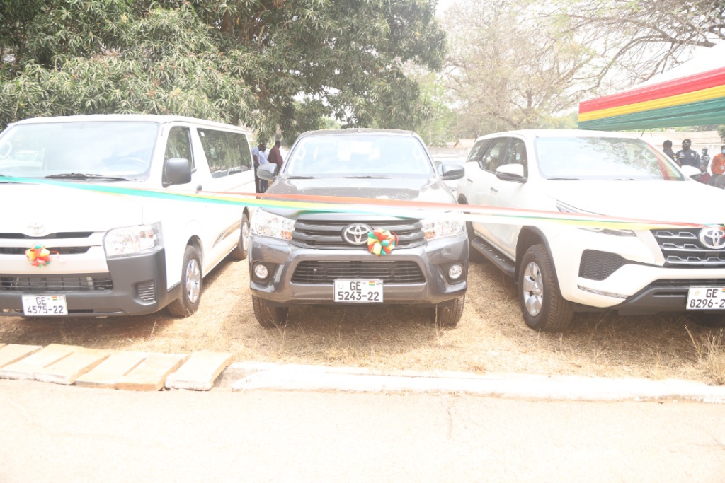 Regional offices and agencies under Justice Ministry receive 91 vehicles