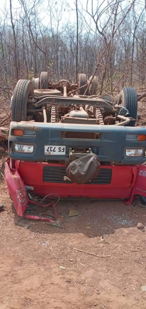 Kwame Danso Fire Tender involved in an accident, 5-member crew in critical condition