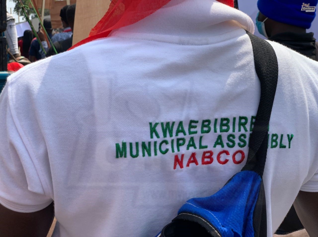 'Mr President, where are the permanent jobs?' - NABCo trainees ask during protest