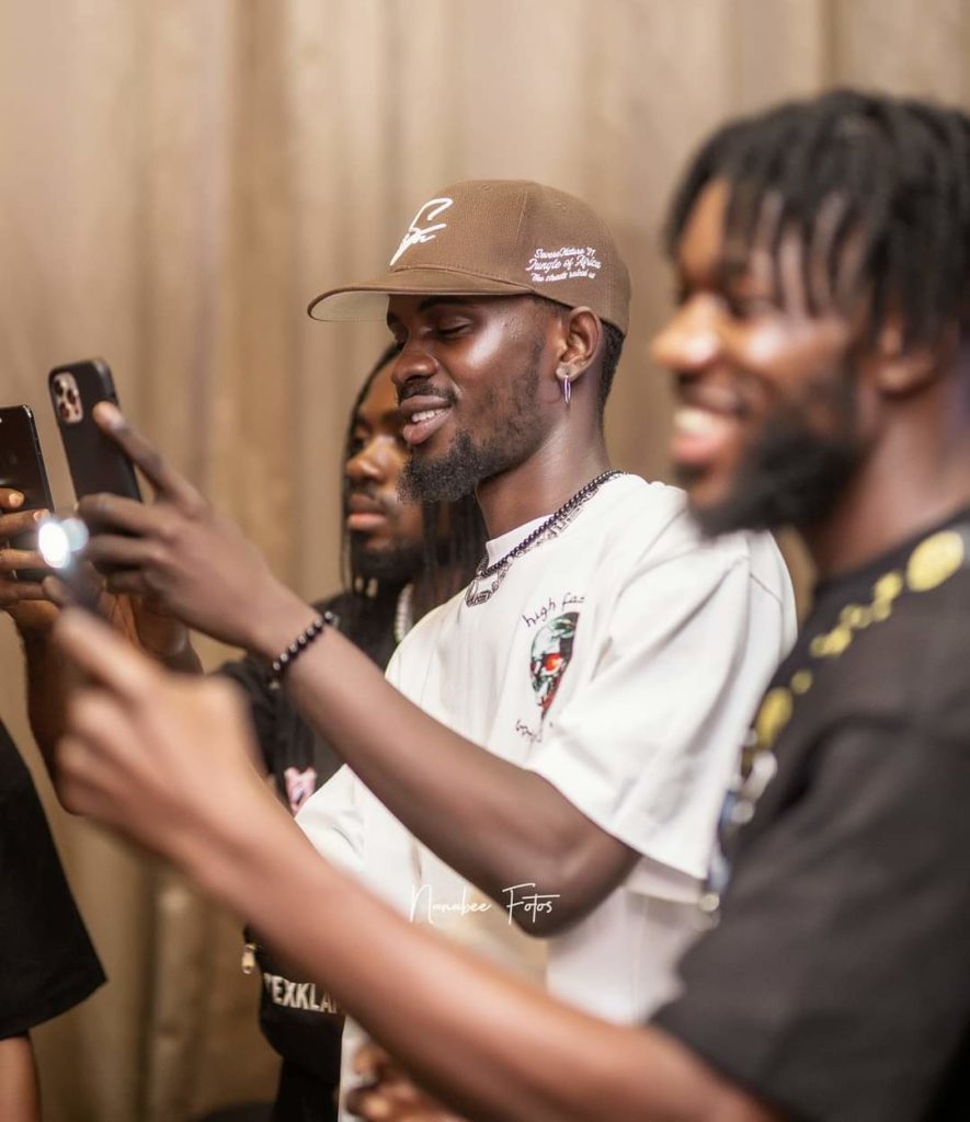Black Sherif holds private viewing for 'Second Sermon Remix' video featuring Burna Boy