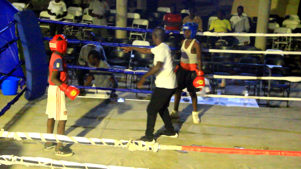 Hundreds witness first-ever boxing bout in Tafo