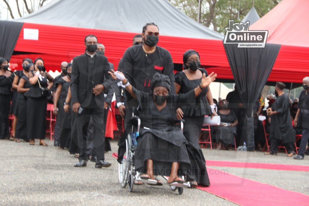 Photos and videos from funeral service of the late Elvis Koku Kwashie