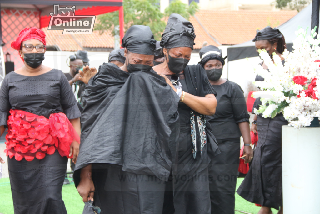 Photos and videos from funeral service of the late Elvis Koku Kwashie