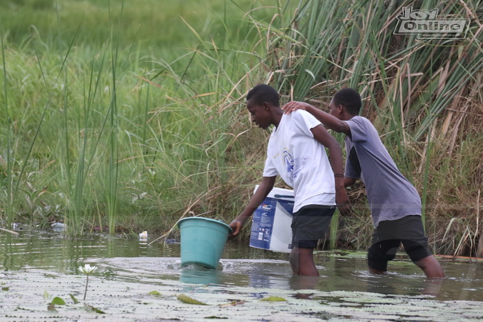 Water crisis hits Ngleshie Amanfro