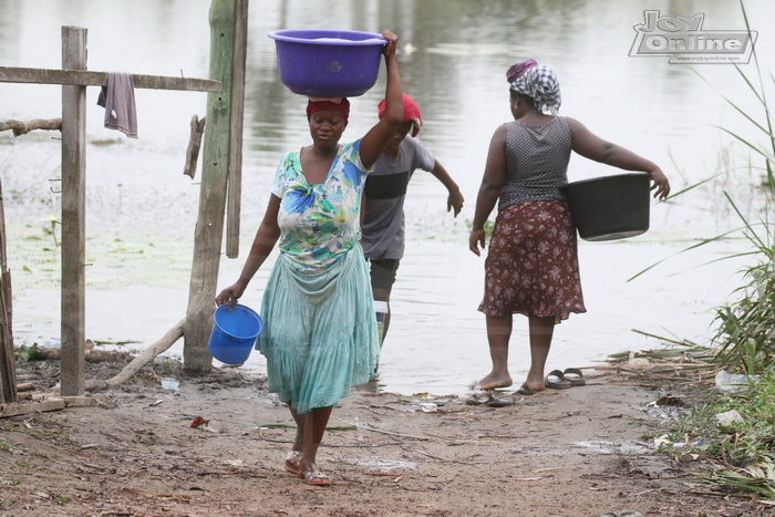 Water crisis hits Ngleshie Amanfro
