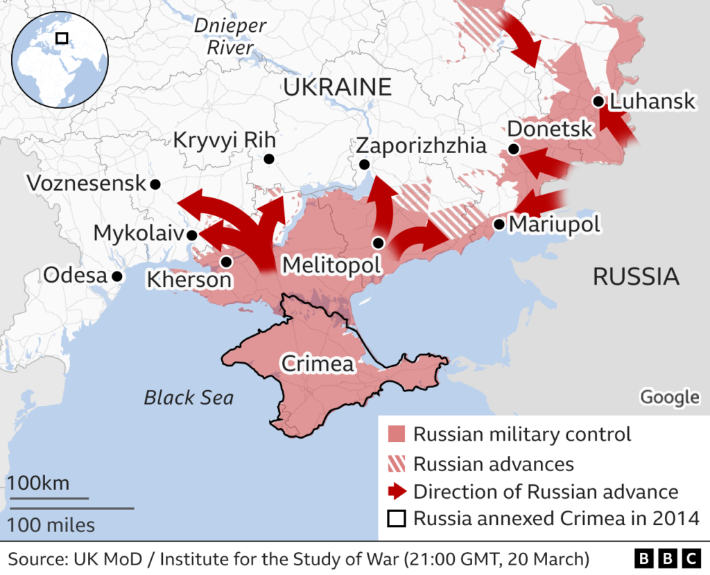 Ukraine war: Terror of African students in Russian-occupied Kherson