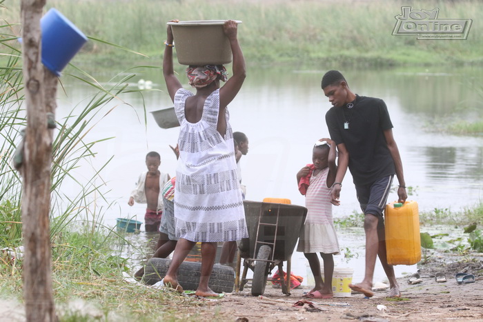 Water crisis hits Ngleshie Amanfro