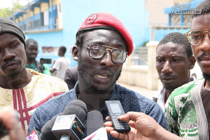 #Fixthecountry convener Oliver Barker-Vormawor's day in Tema High Court