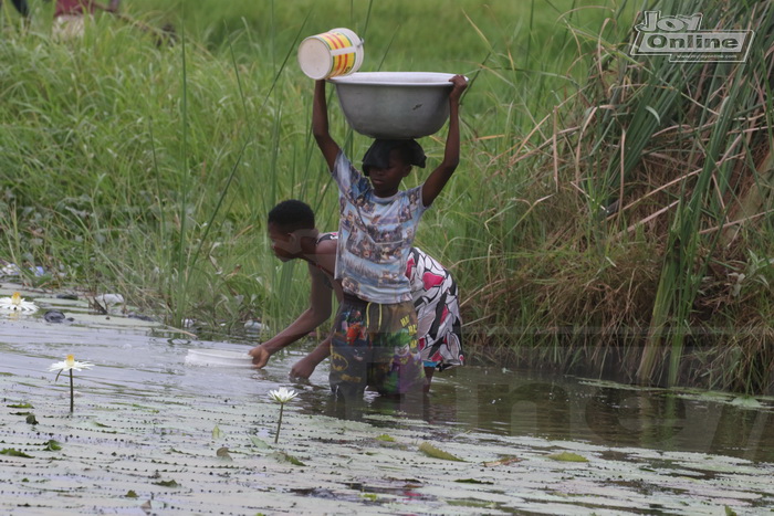 Water crisis hits Ngleshie Amanfro