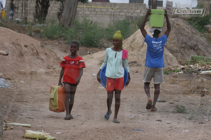 Water crisis hits Ngleshie Amanfro