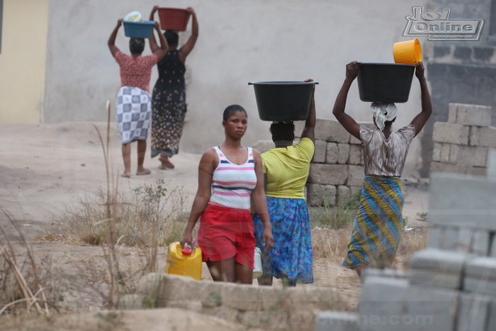 Water crisis hits Ngleshie Amanfro