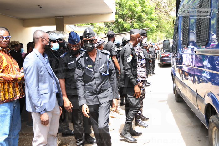 #Fixthecountry convener Oliver Barker-Vormawor's day in Tema High Court