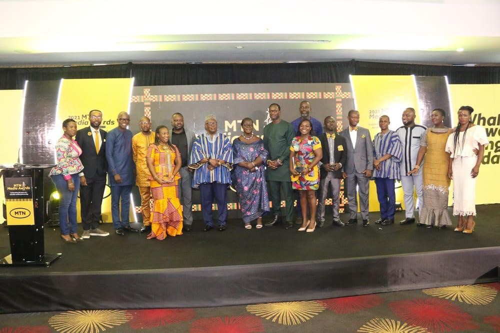 MTN Ghana honours winners of 25th Anniversary Bright Media Awards