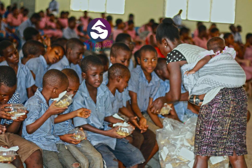 AritaGlobe Foundation fetes students of Akropong School for the Blind