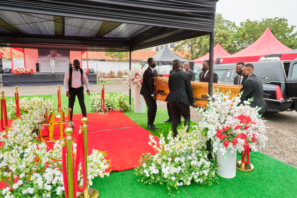 Photos: Final goodbye to the #RealBoss Elvis Kwashie