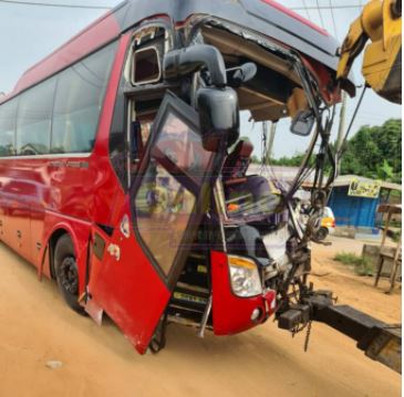 9 UEW students dead in road accident at Asuboi