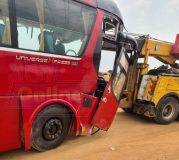 9 UEW students dead in road accident at Asuboi