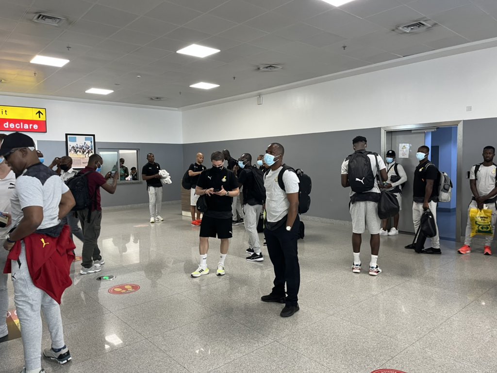 Black Stars arrive in Nigeria for second leg of FIFA World Cup qualifier playoff