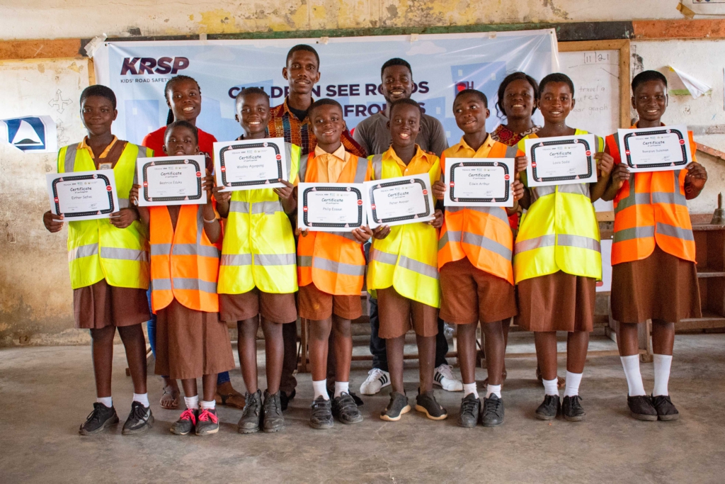 School children train drivers through Kids Road Safety Panel