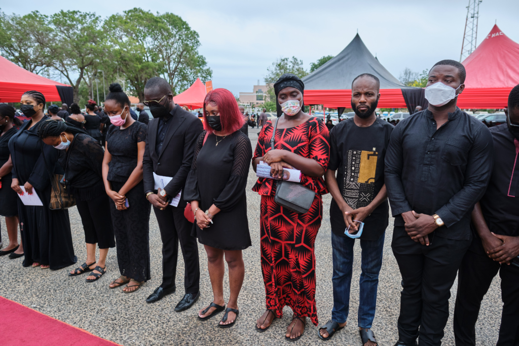 Photos: Final goodbye to the #RealBoss Elvis Kwashie