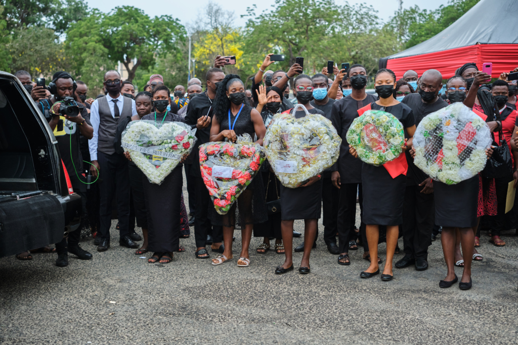 Photos: Final goodbye to the #RealBoss Elvis Kwashie