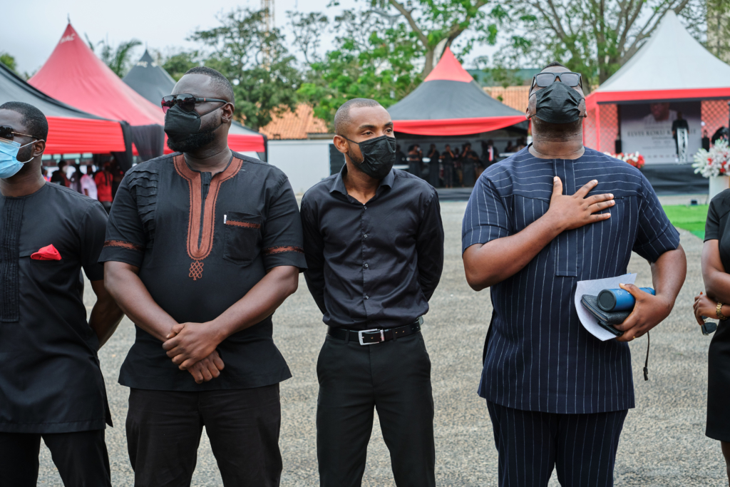 Photos: Final goodbye to the #RealBoss Elvis Kwashie