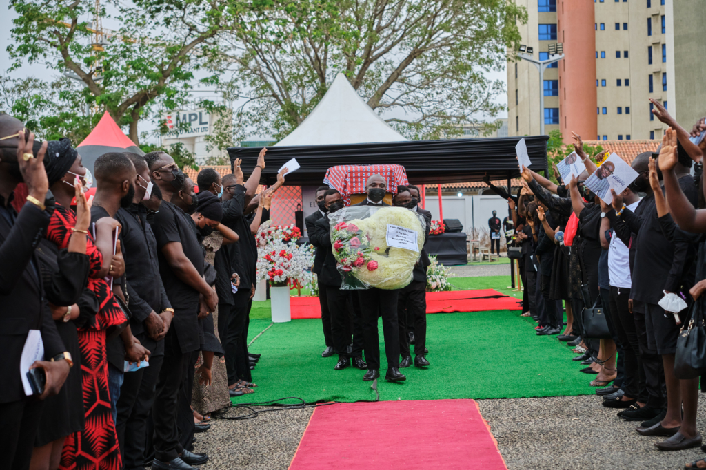 Photos: Final goodbye to the #RealBoss Elvis Kwashie