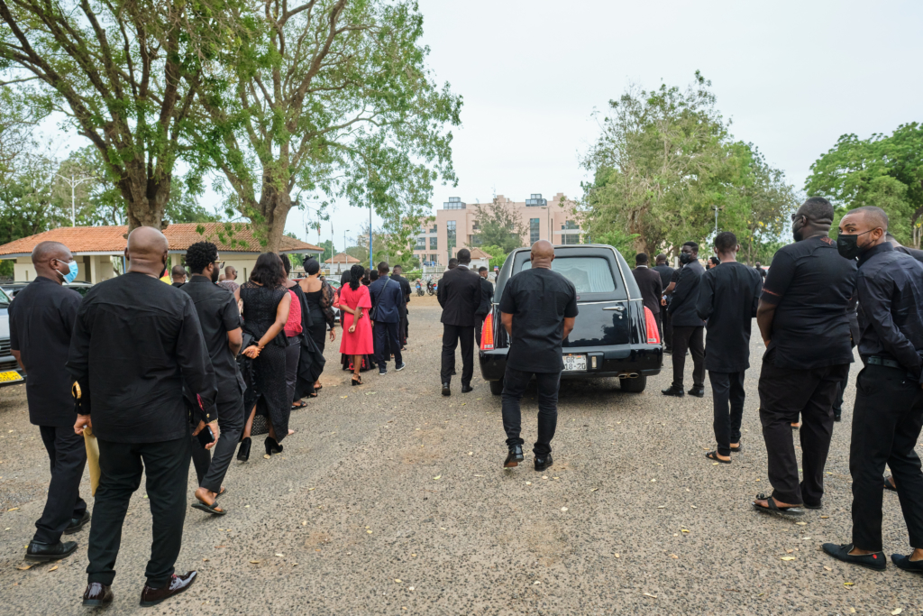 Photos: Final goodbye to the #RealBoss Elvis Kwashie