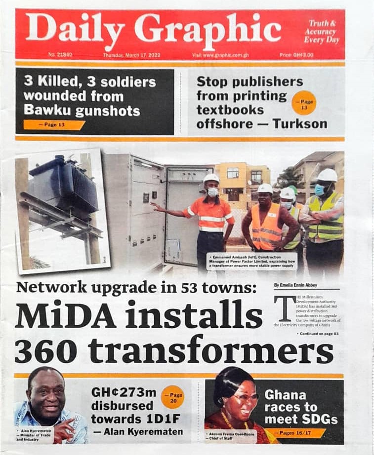 Today's front pages: Thursday, March 17, 2022 Today's front pages: Thursday, March 17, 2022
