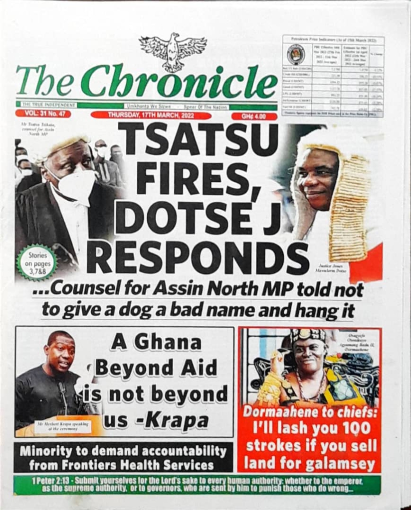 Today's front pages: Thursday, March 17, 2022 Today's front pages: Thursday, March 17, 2022